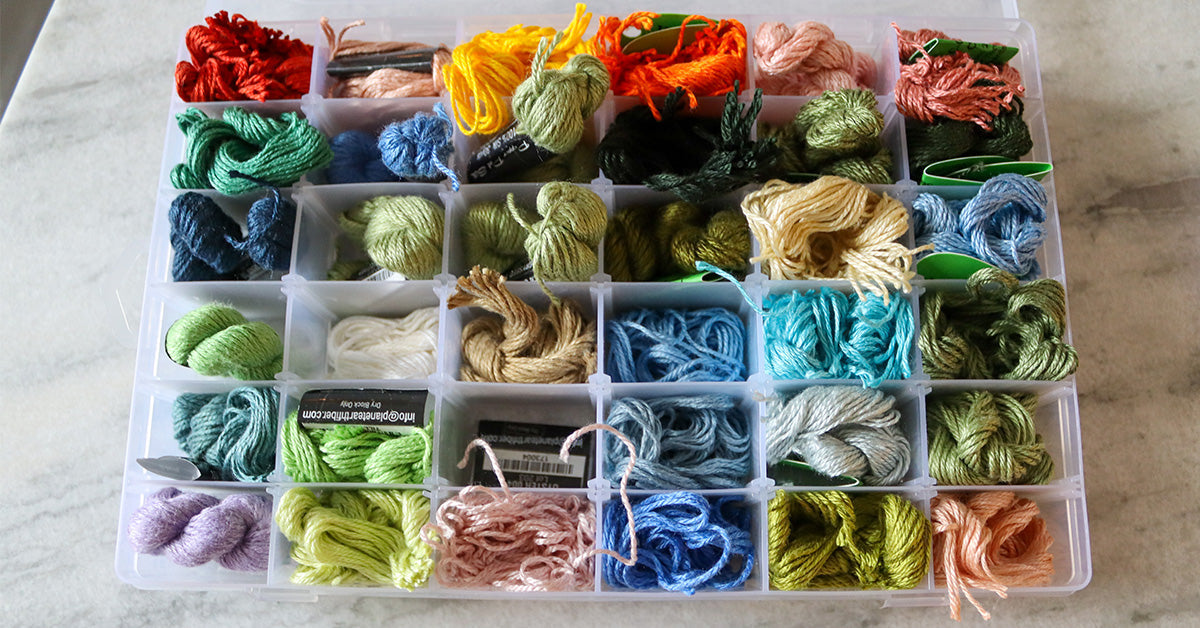 Organized Thread Organize Your Needlepoint Thread | Eva Howard