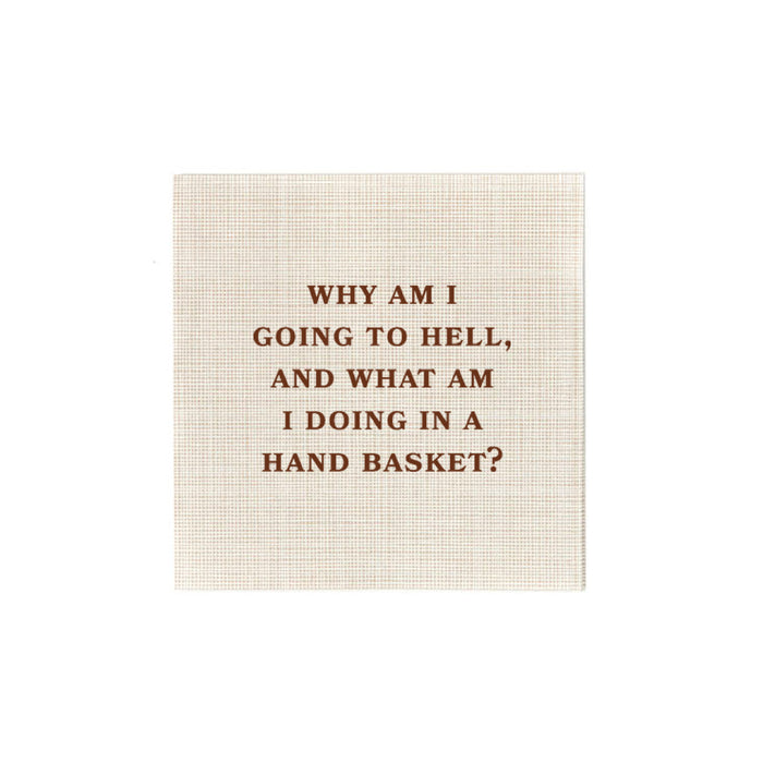 Hell in a Handbasket Napkins