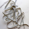 Navy Striped Ribbon