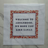 Imperfect: Adulthood Xanax -  Needlepoint Canvas — Final Sale